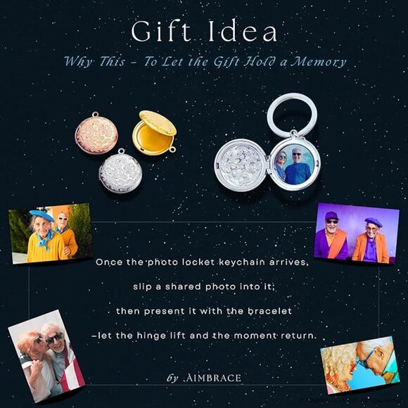 Moissanite Charm Bracelet Sterling Silver Gift Set NWT - Picture 5 of 8